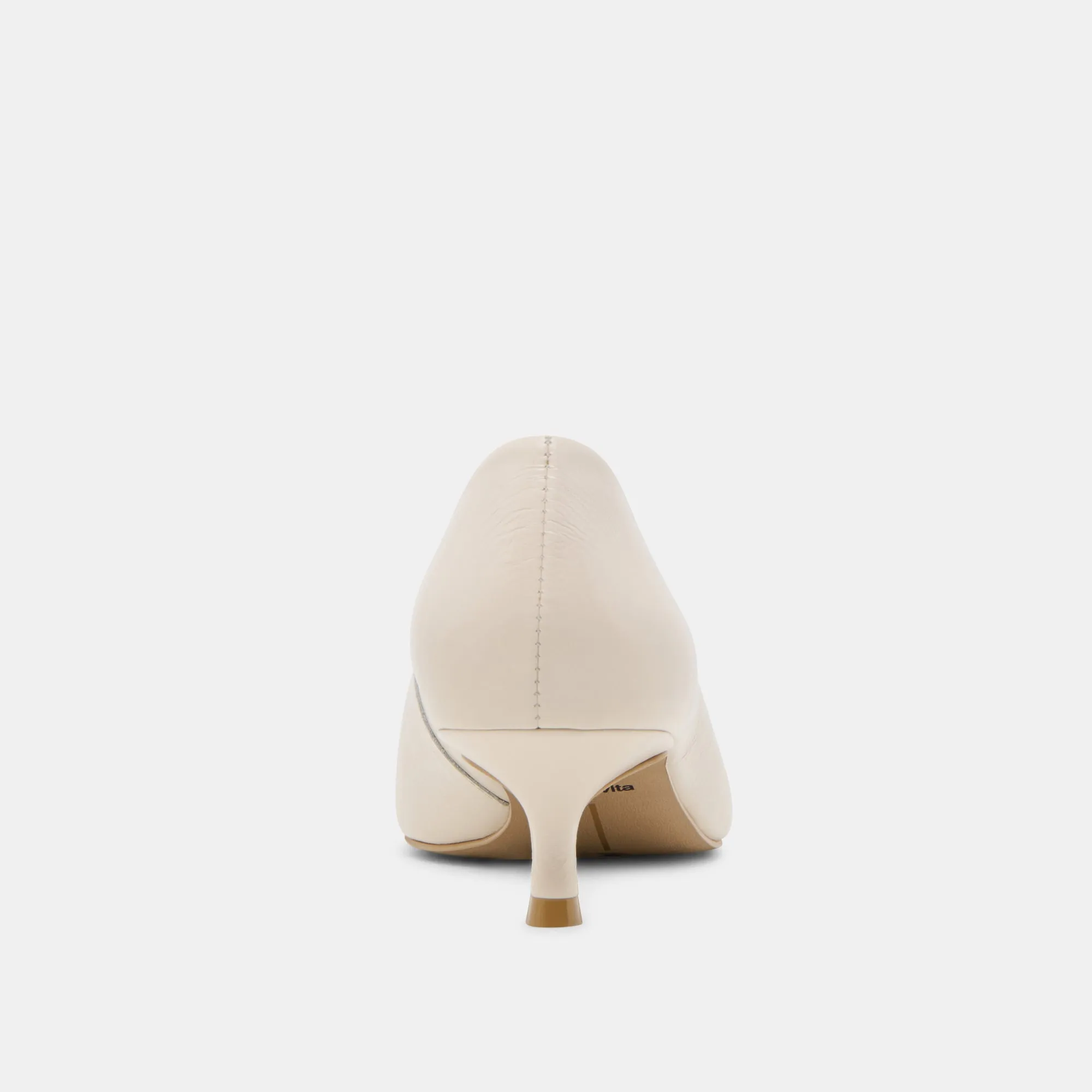 ALWYN HEELS BONE CRINKLE PATENT