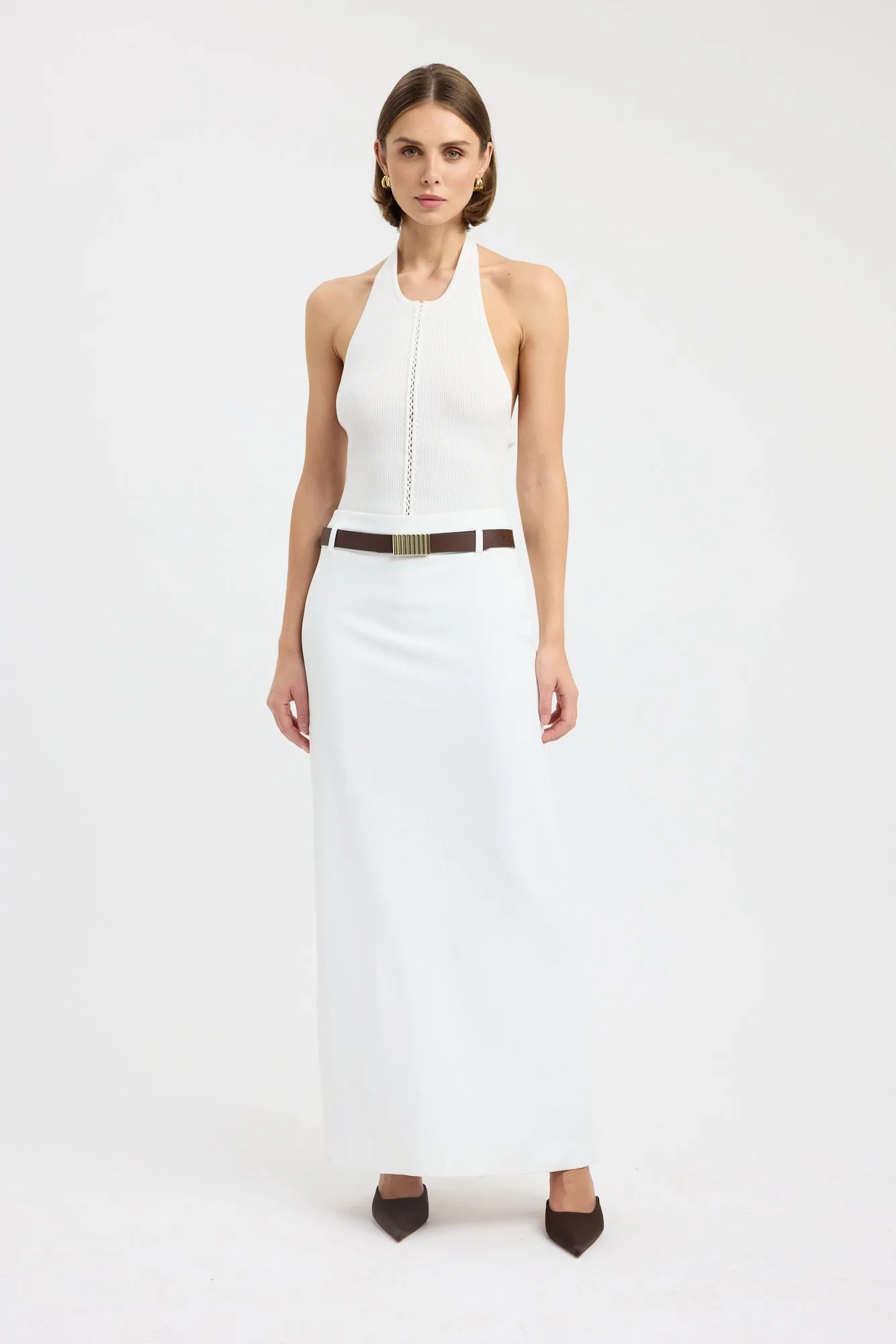 Ariel Low Rise Maxi Skirt