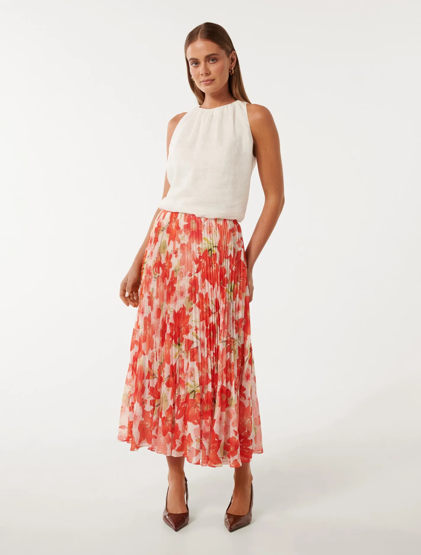 Aurora Pleated Skirt