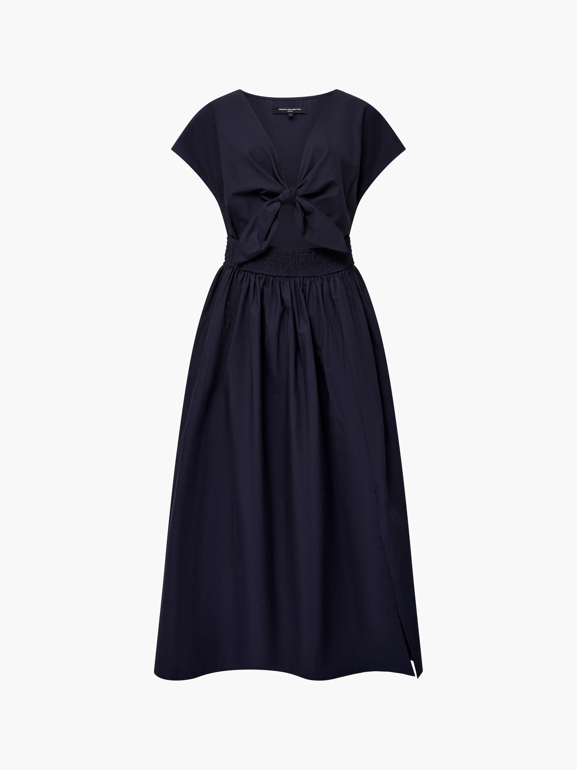Barletta Poplin Tie Midi Dress