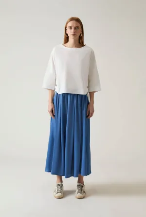 Blue Maxi Skirt
