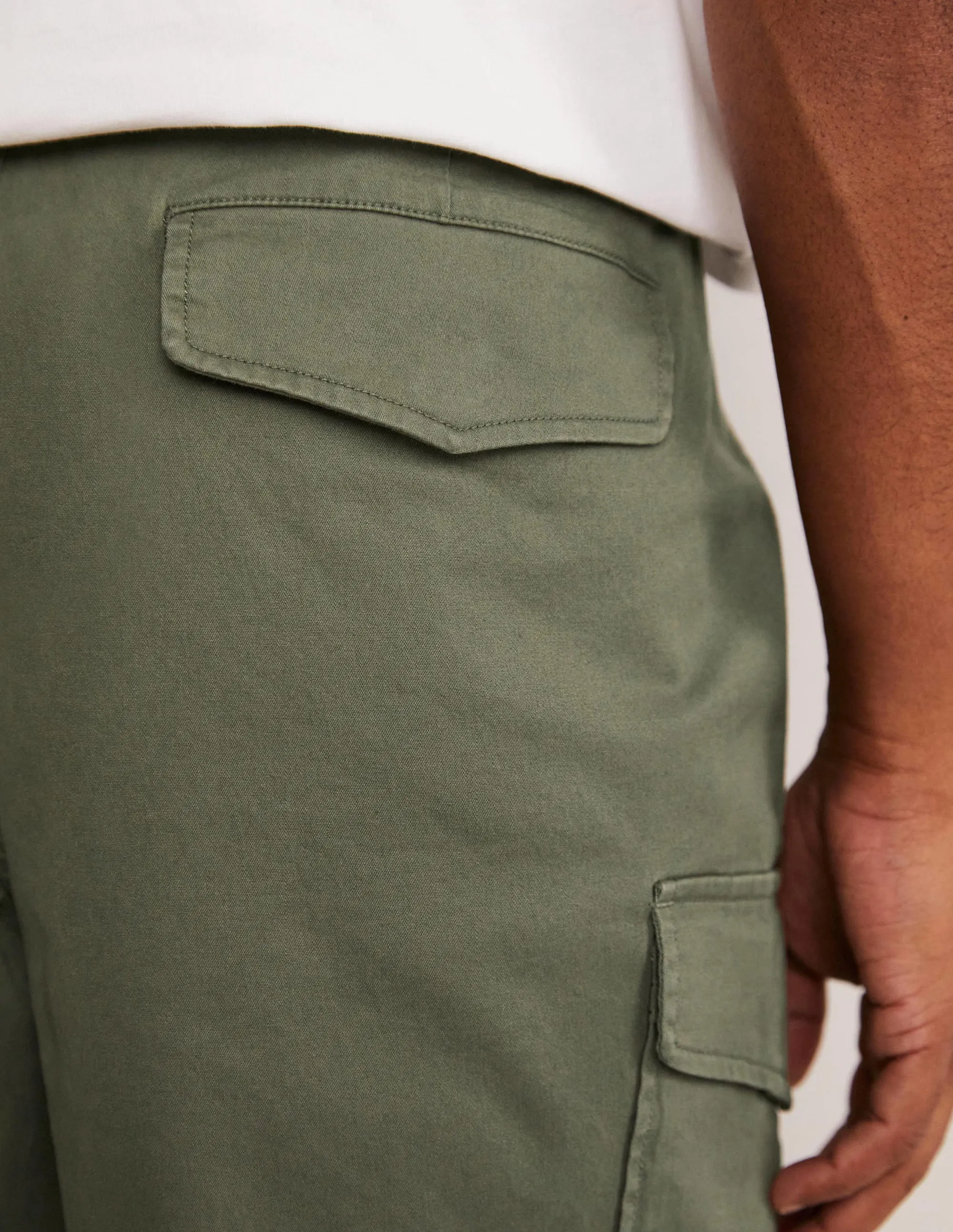 Cargo Shorts-Khaki