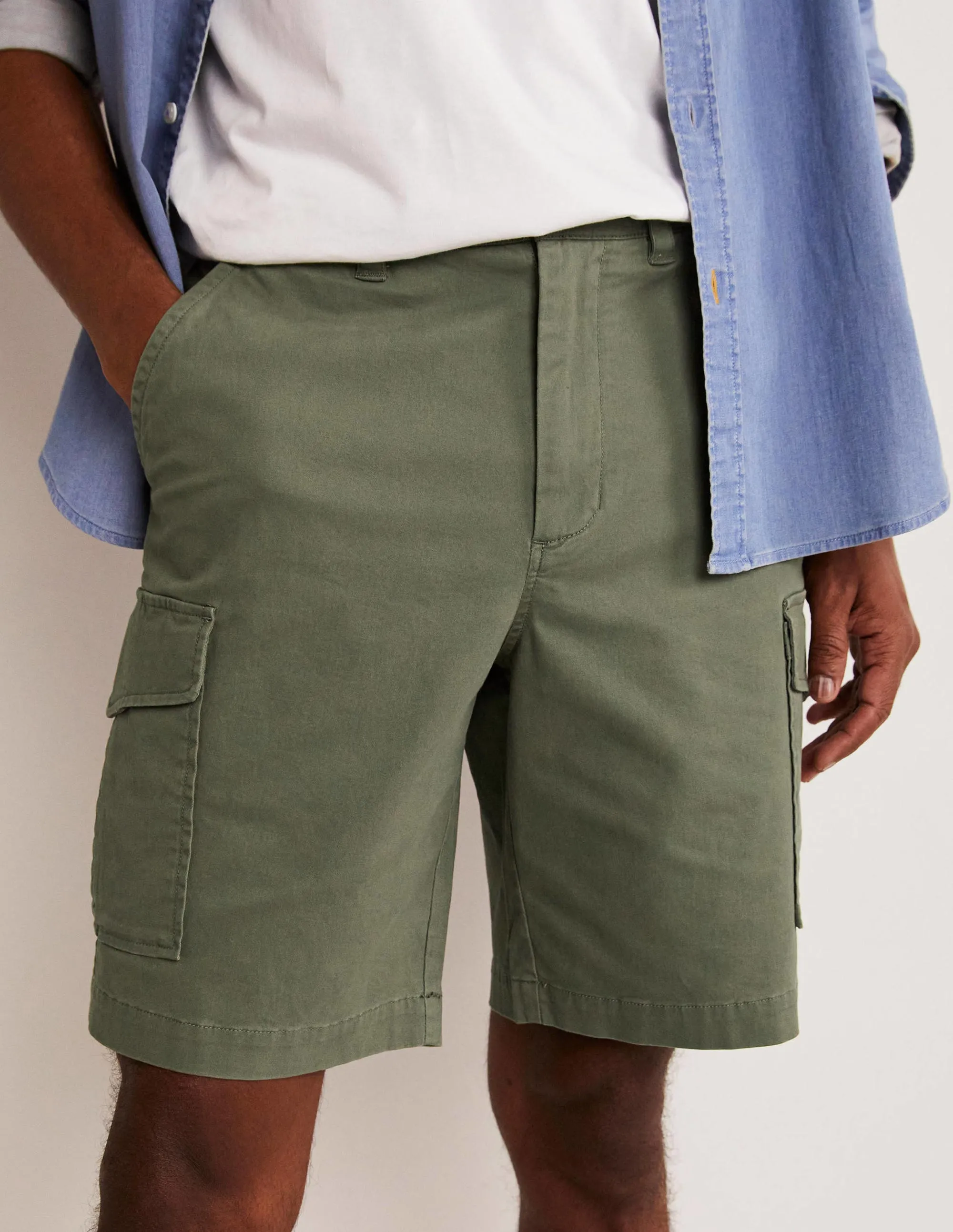 Cargo Shorts-Khaki