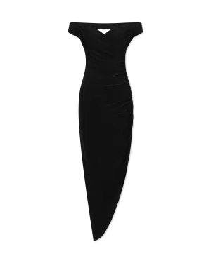Cayla Side Drape Gown