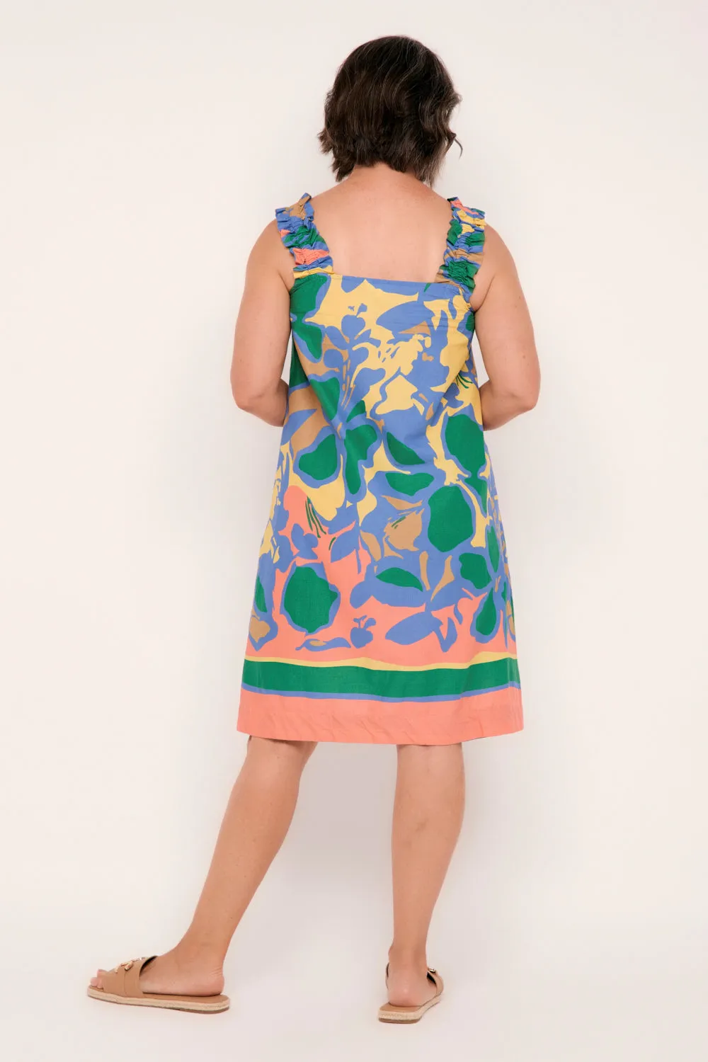 Claire Sun Dress in Montego Bay