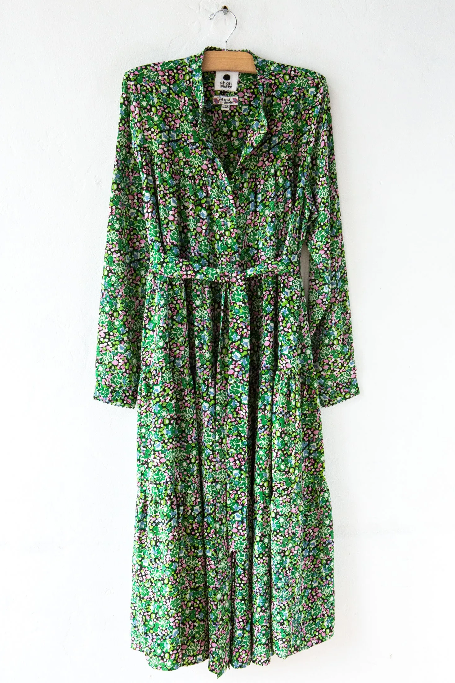 Crepe Midi Dress