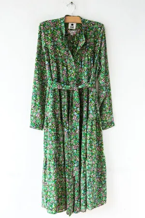 Crepe Midi Dress