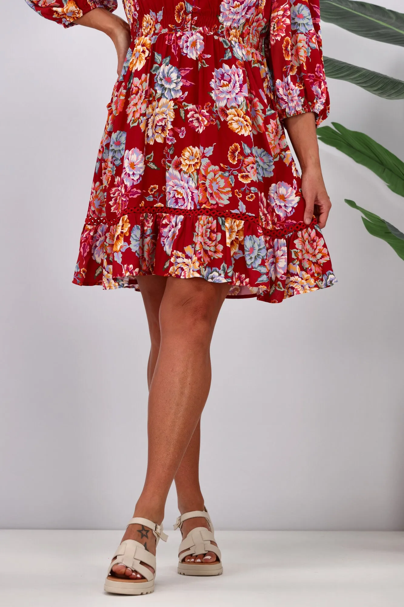 Dreamcatcher Kelly Mini Dress Pink Floral