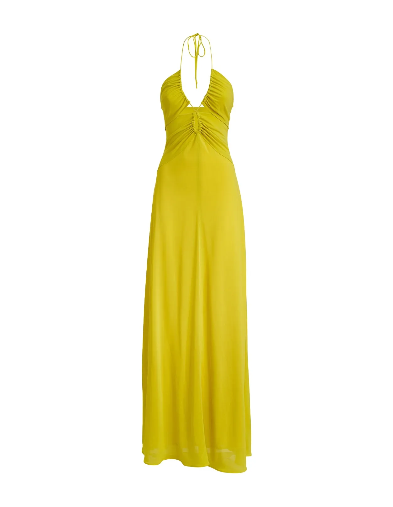 Etro Ruched Cut-Out Detail Maxi Dress