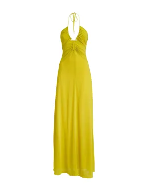 Etro Ruched Cut-Out Detail Maxi Dress