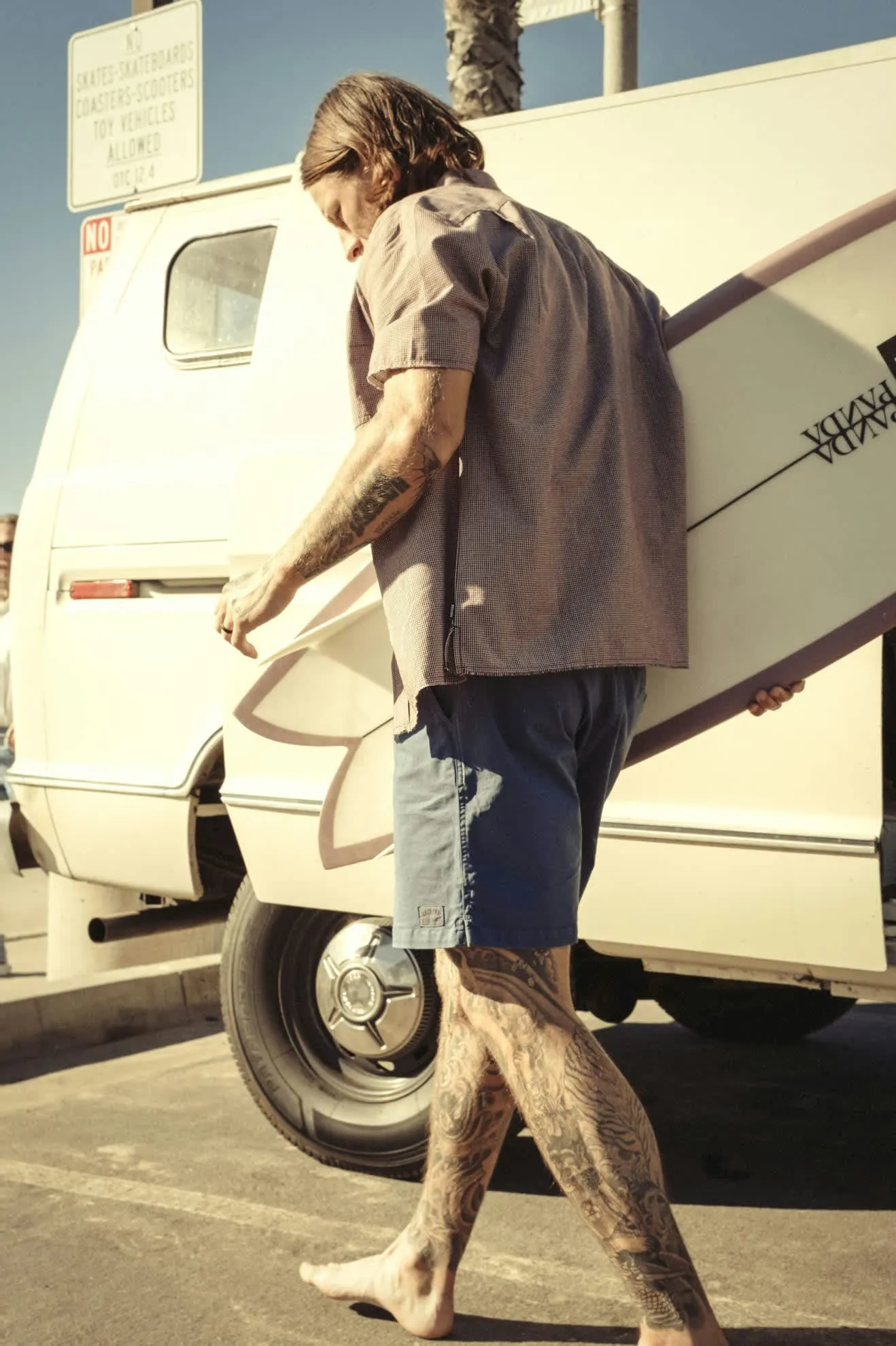 Everyday Vintage Wash Short - Washed Denim Blue
