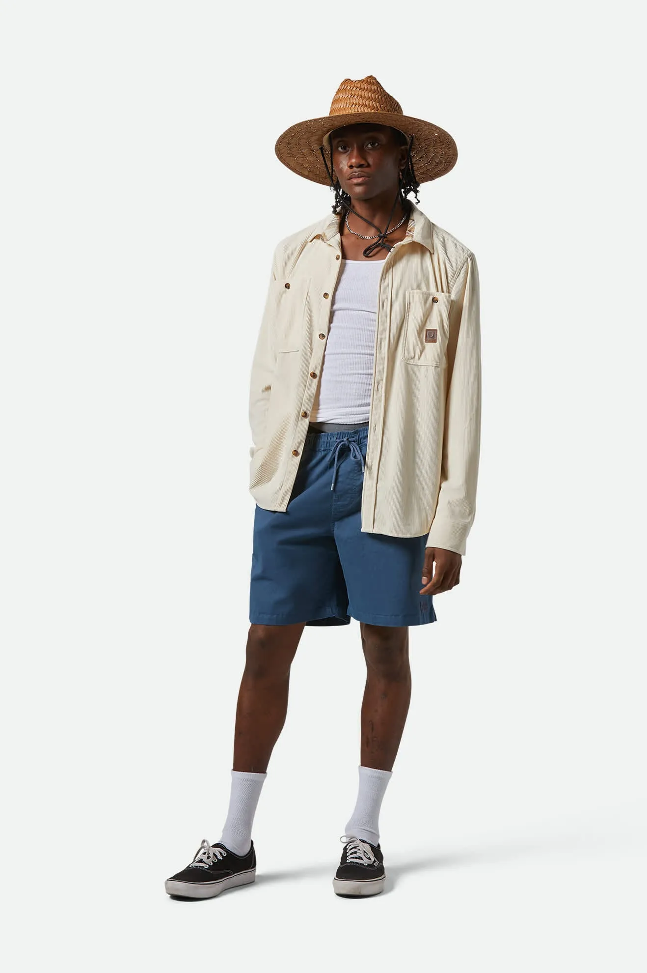 Everyday Vintage Wash Short - Washed Denim Blue