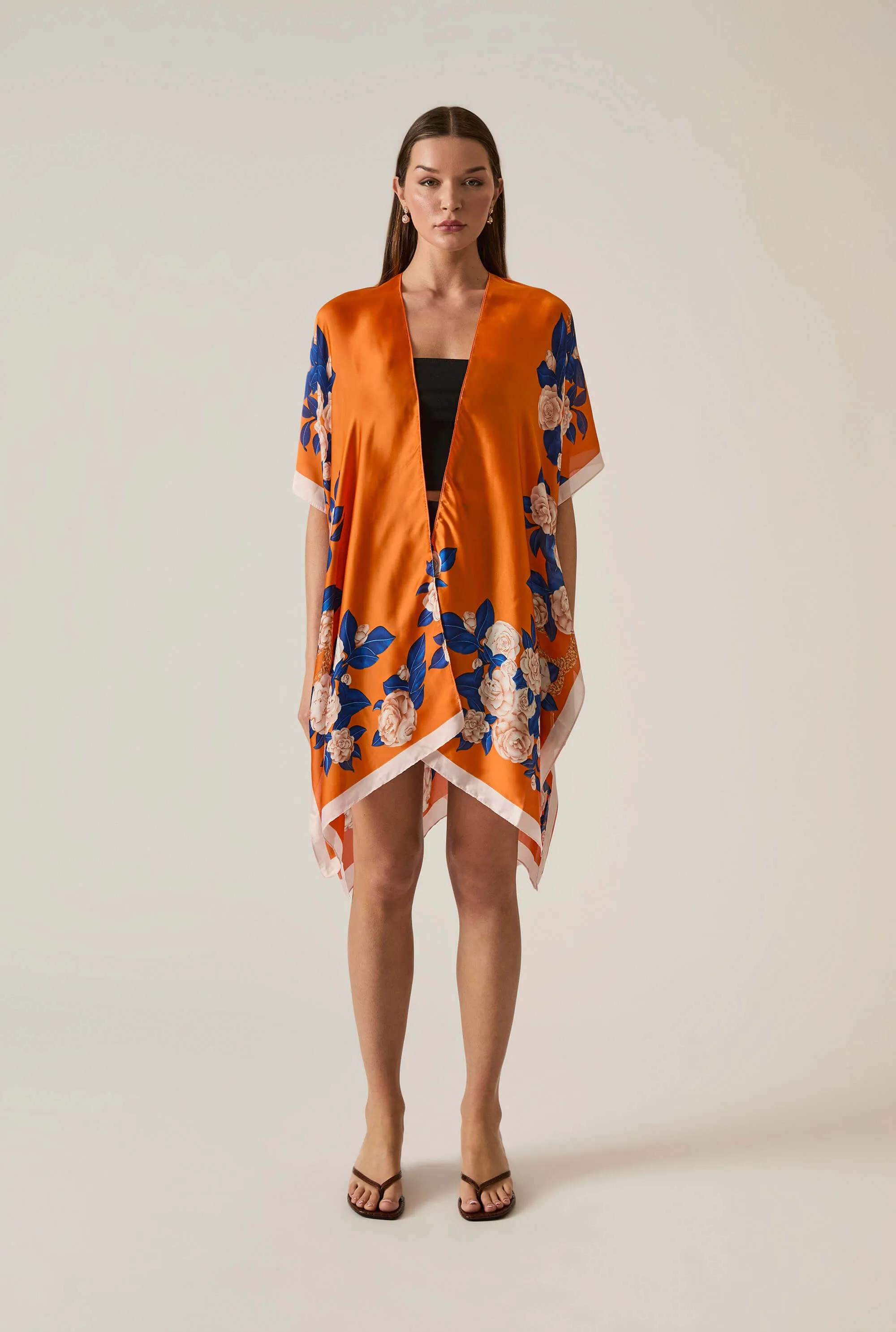 Floral Print Kaftan