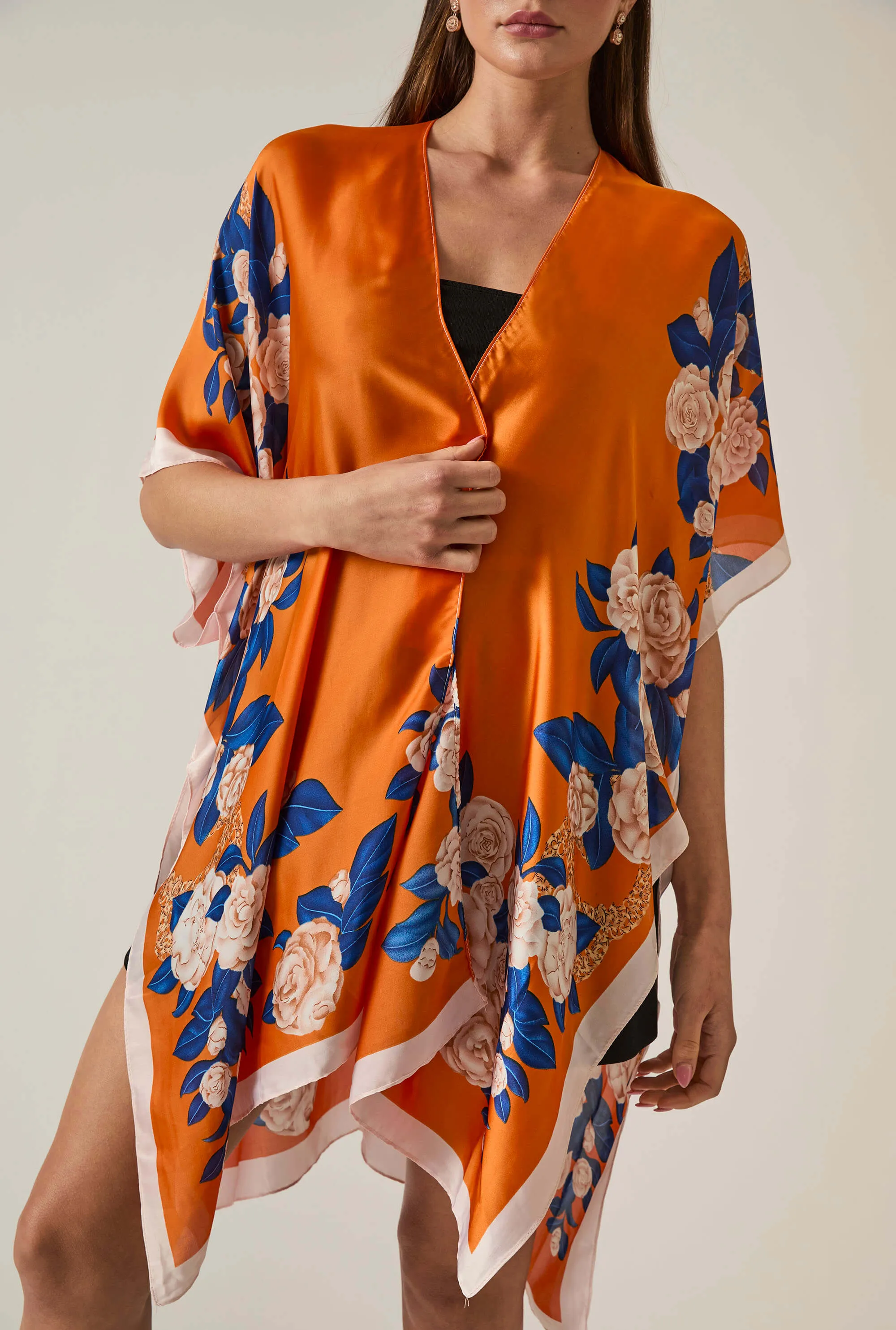 Floral Print Kaftan