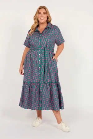 Ginette Maxi Dress in Vacation
