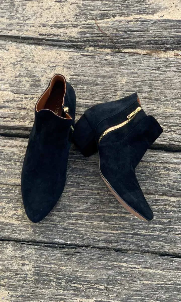 HOSS Cohen Suede Boot - Black