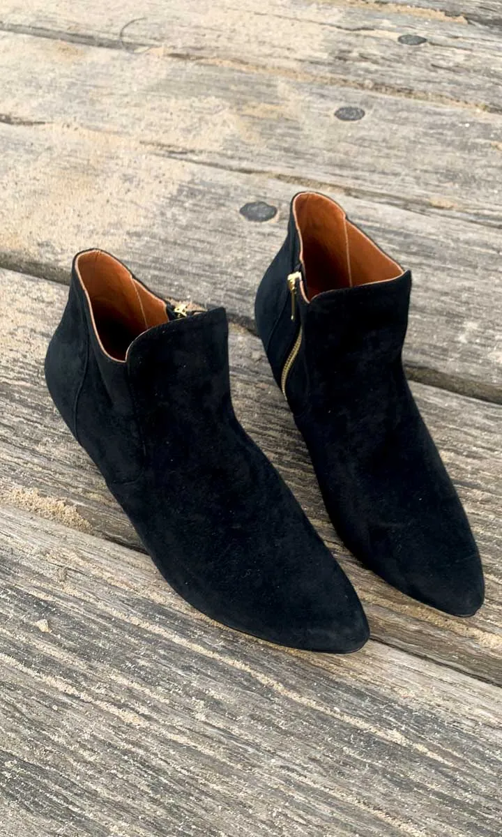 HOSS Cohen Suede Boot - Black