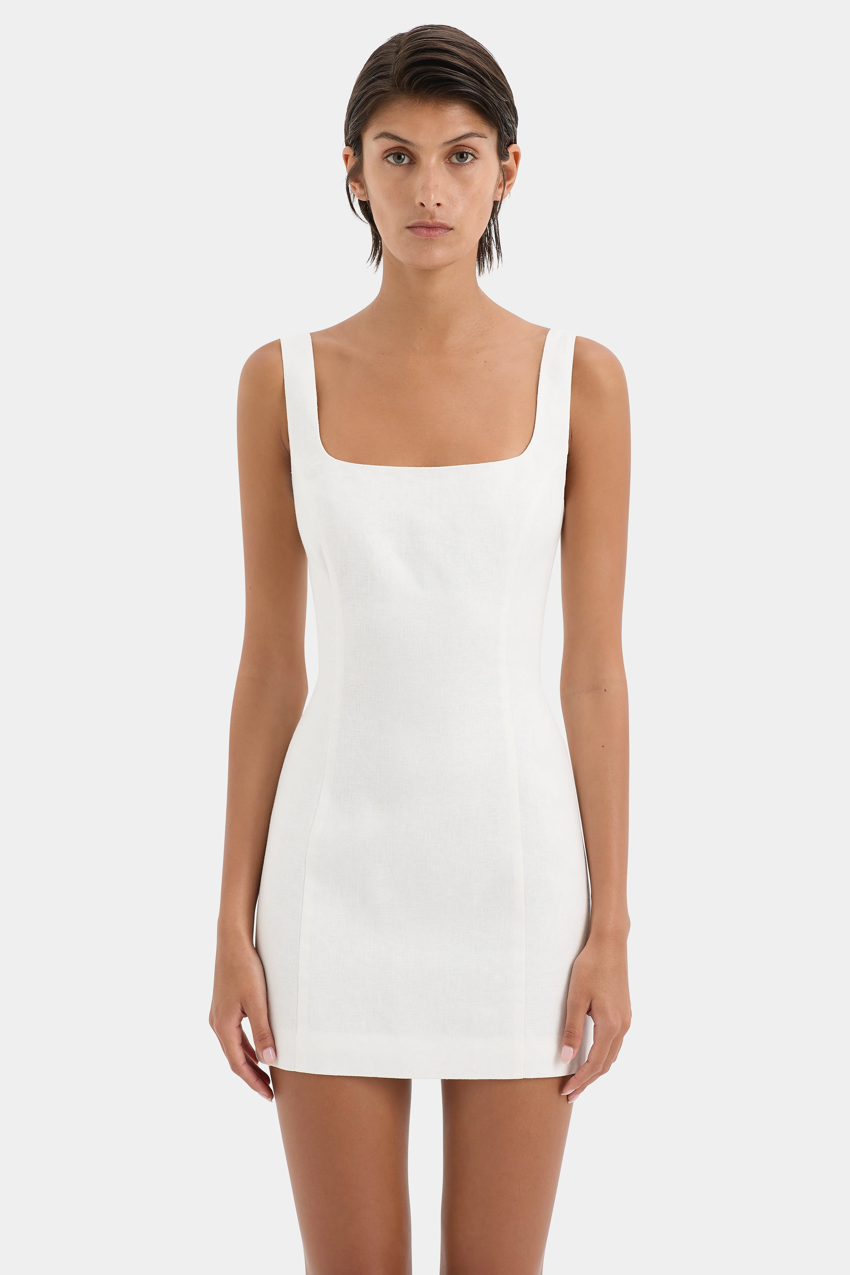 Iris Tie Mini Dress