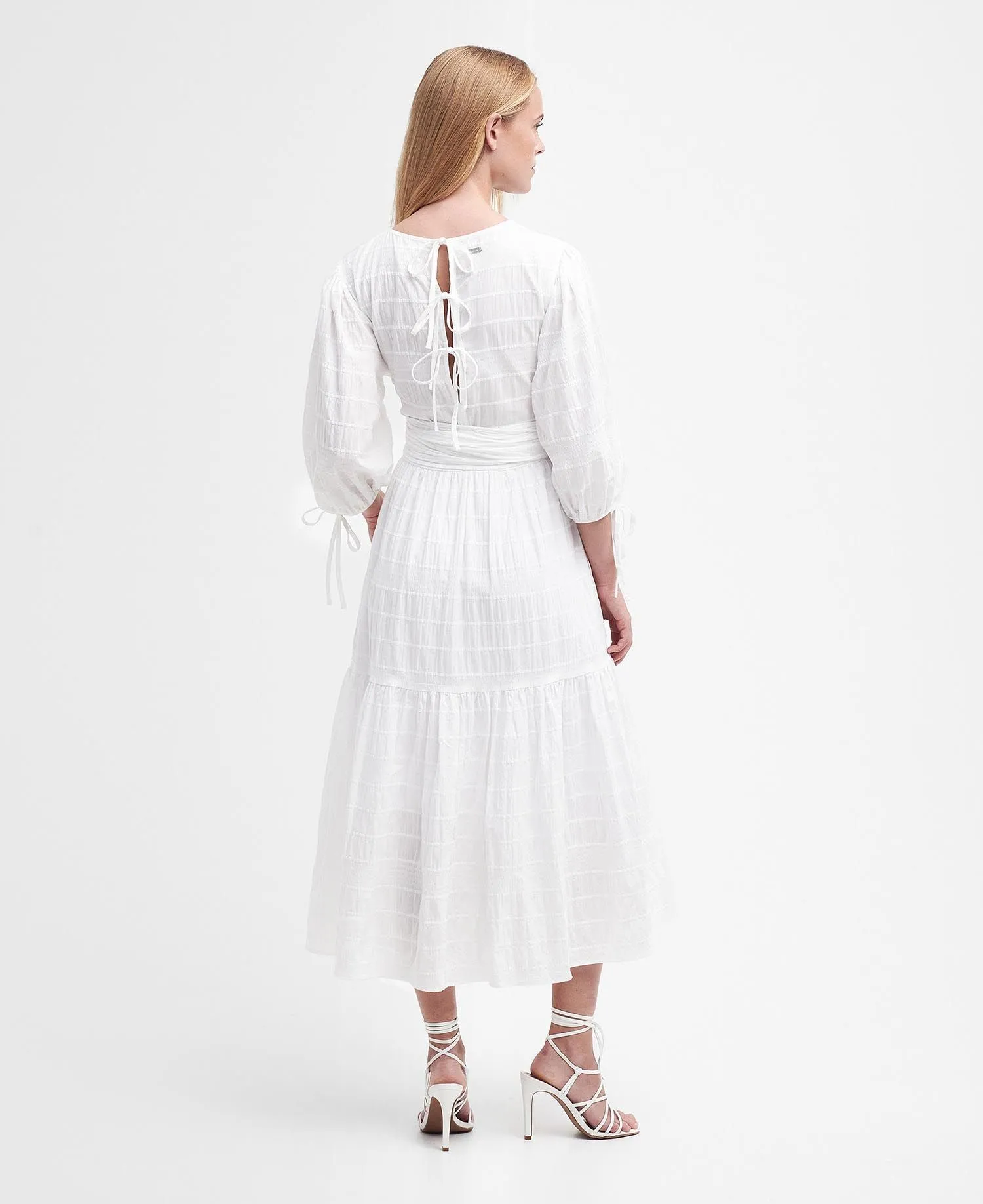 Kelburn Midi Dress Classic White
