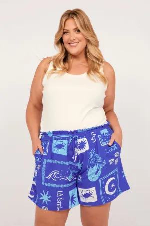 Lizey A-Line Short in Sea Breeze