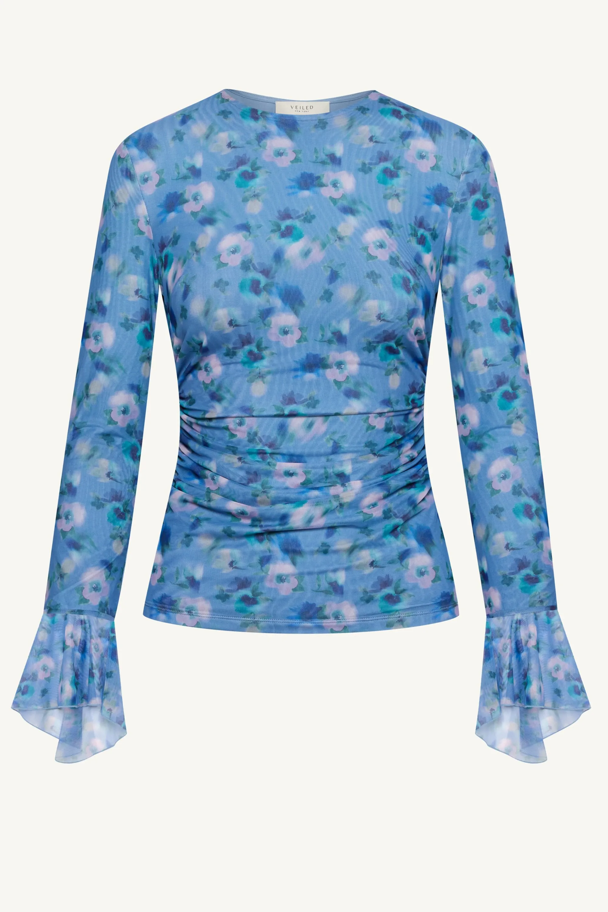 Lolita Rouched Top - Floral