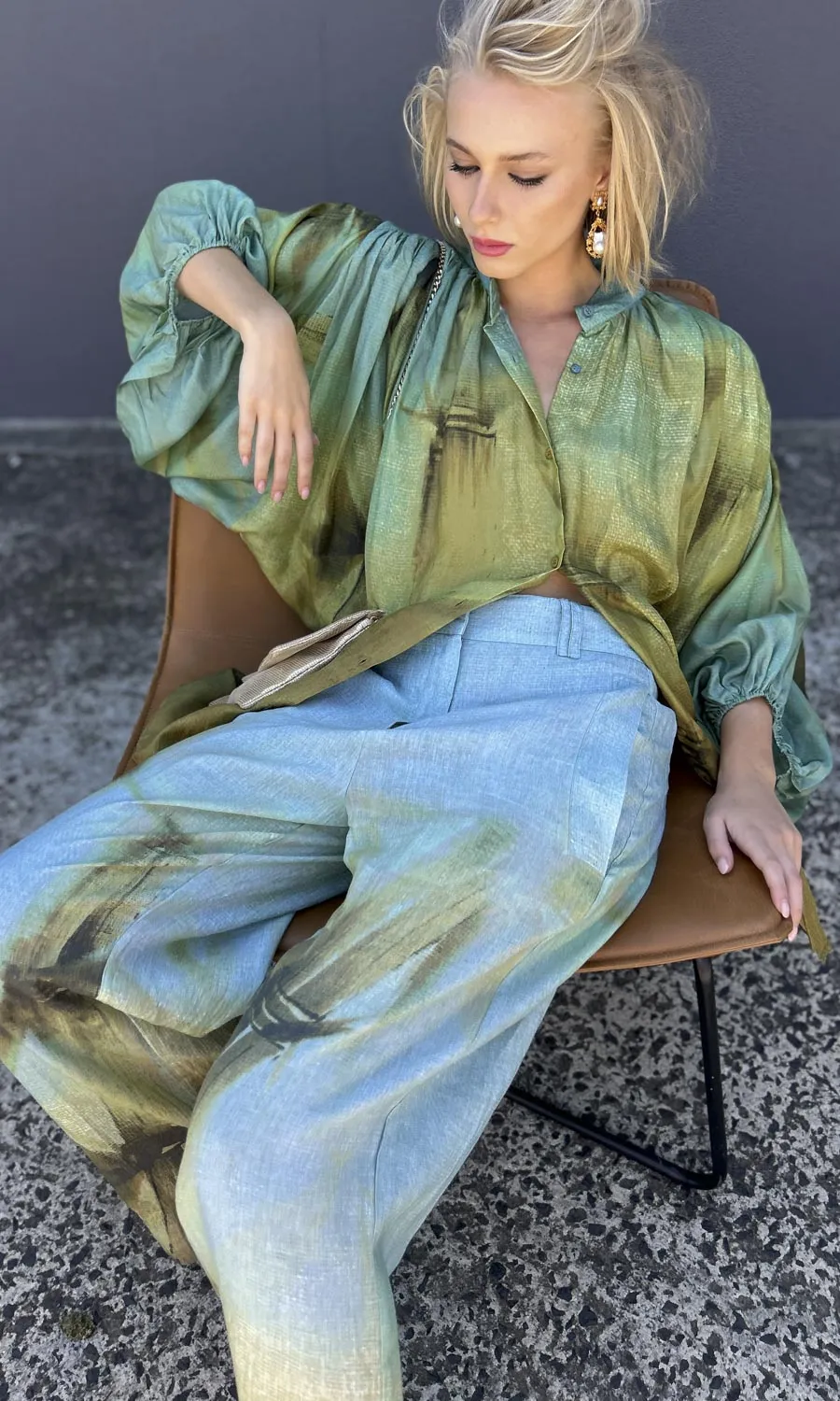 Mes Demoiselles Bulda Silk Bamboo Shirt