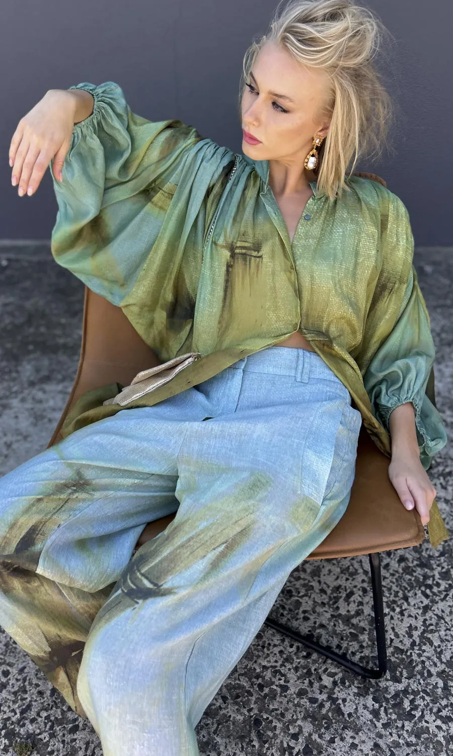 Mes Demoiselles Bulda Silk Bamboo Shirt