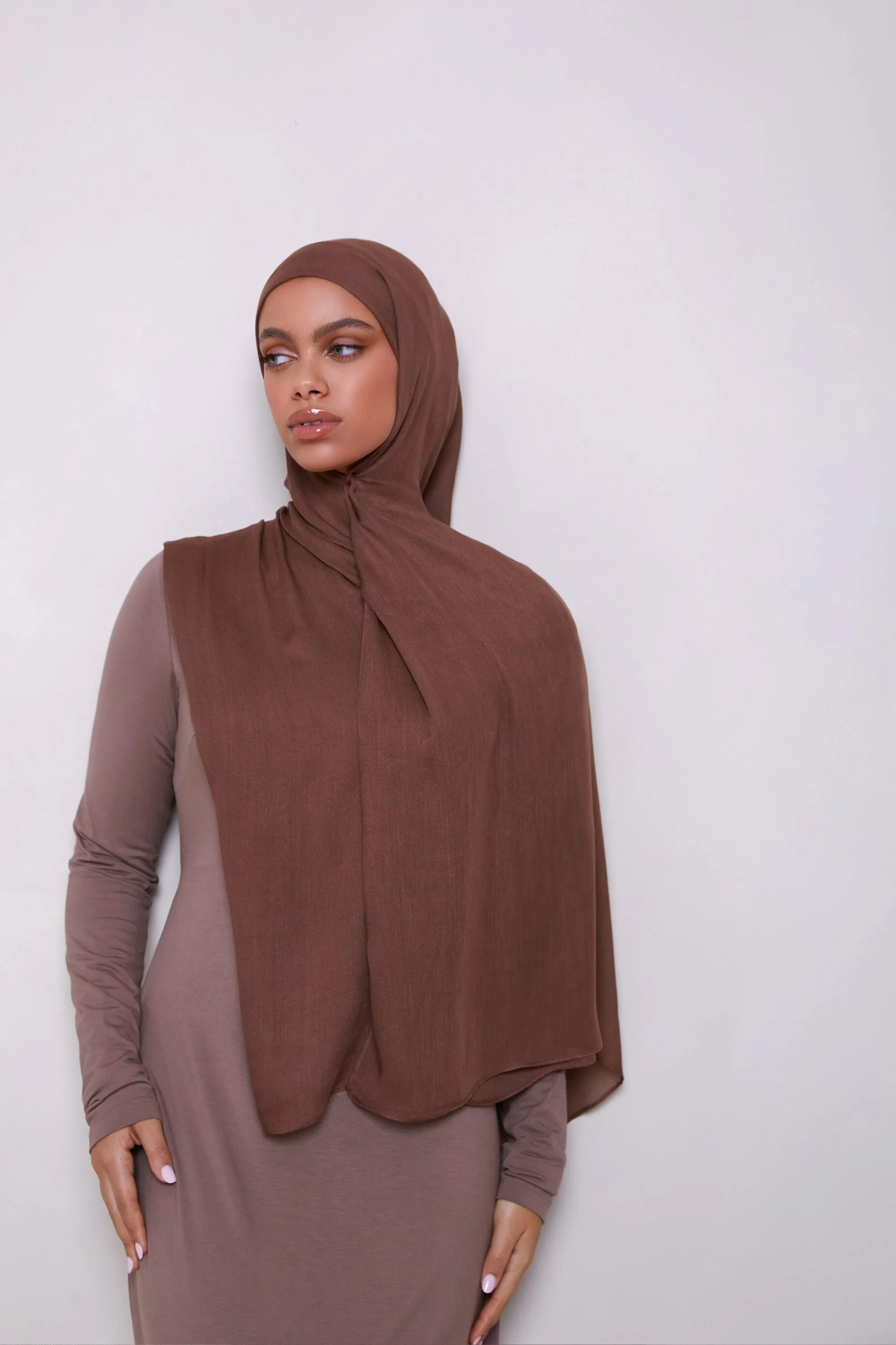 Modal Hijab - Cocoa