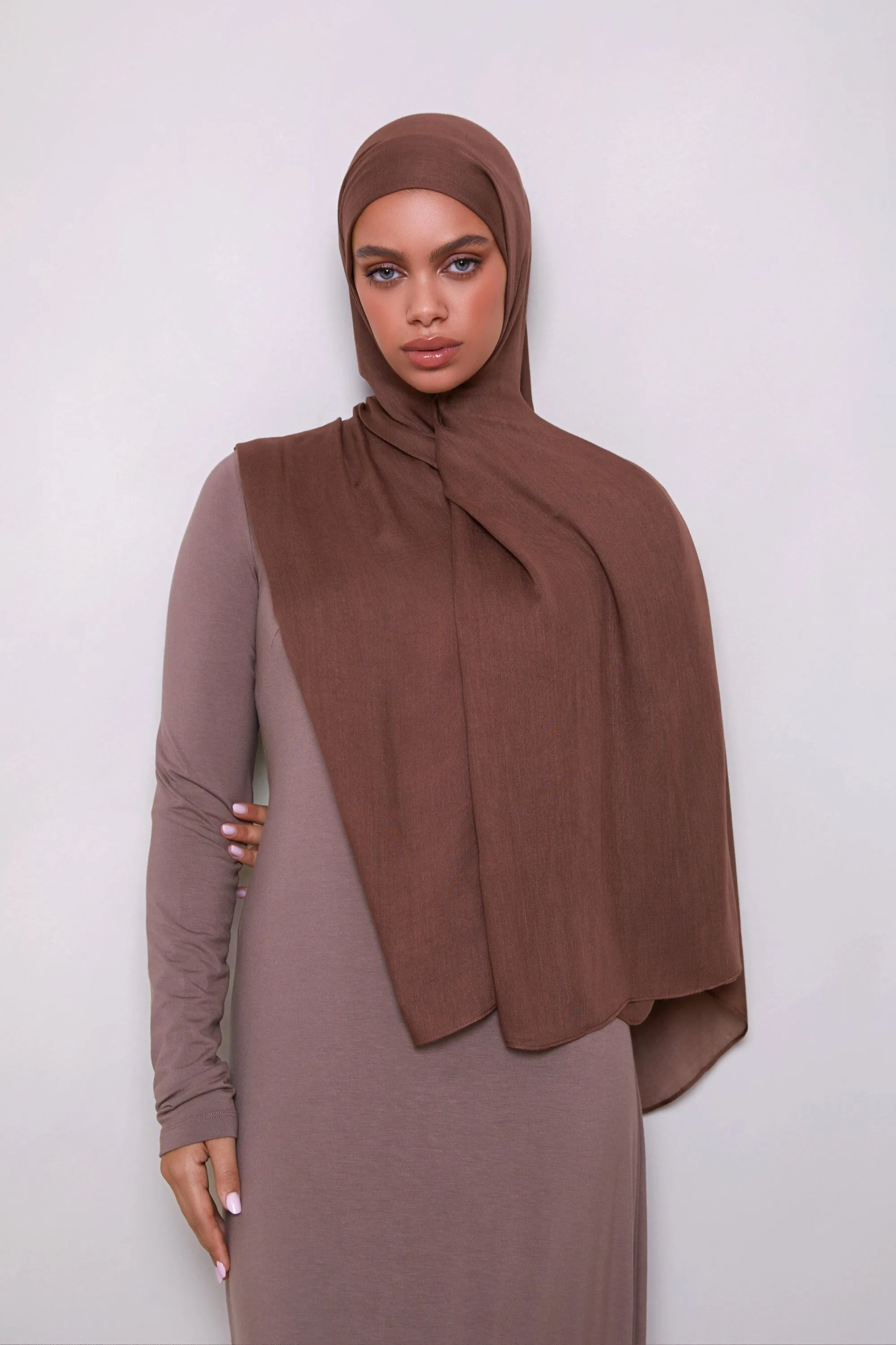 Modal Hijab - Cocoa