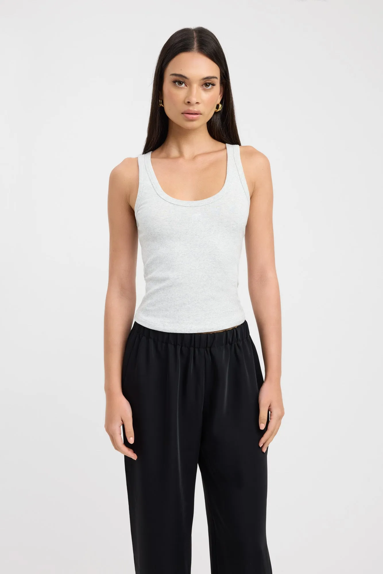 Monogram Scoop Tank