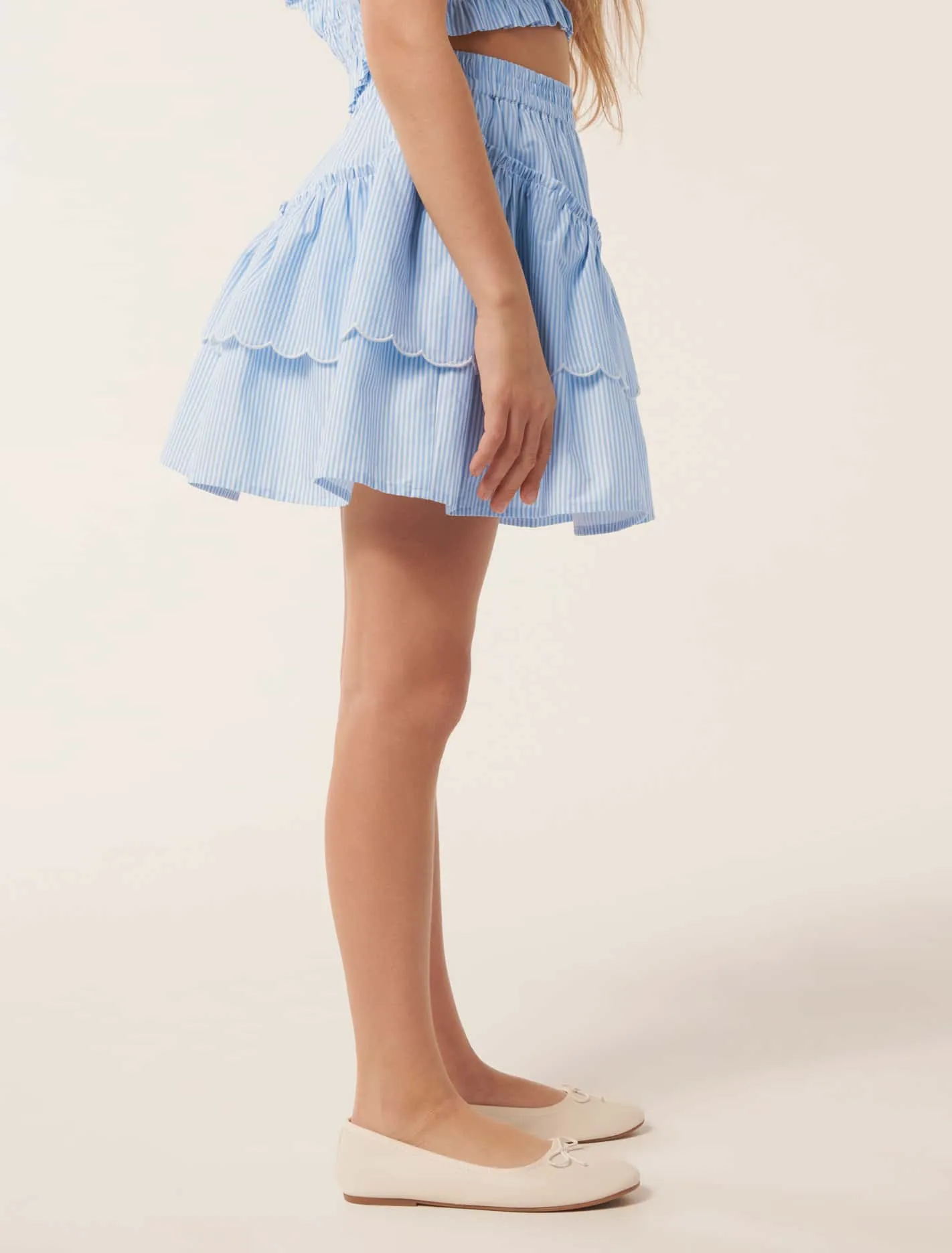 Myla Tiered Teen Skirt