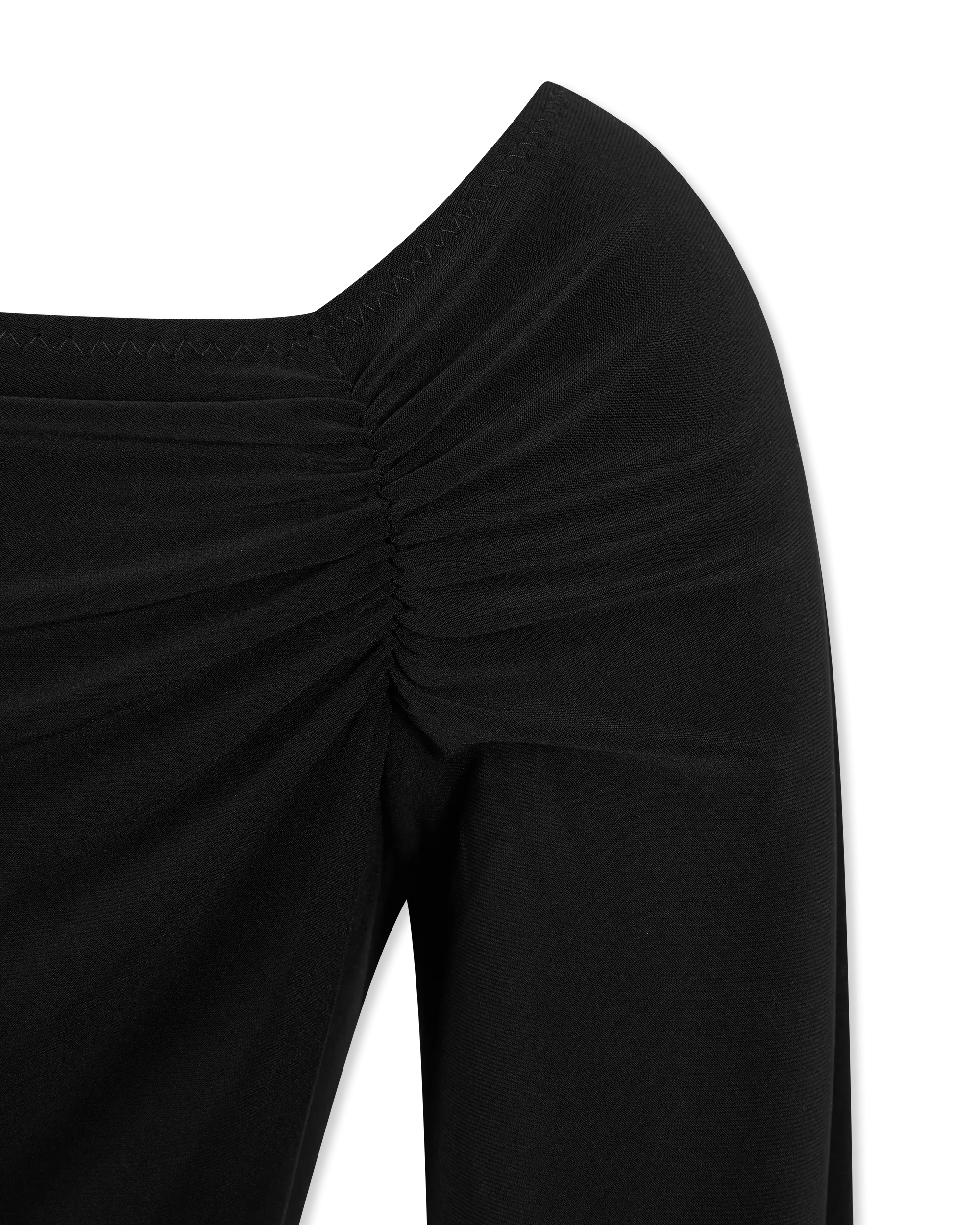 Off  Shoulder Side Drape Pickleball Mini Dress