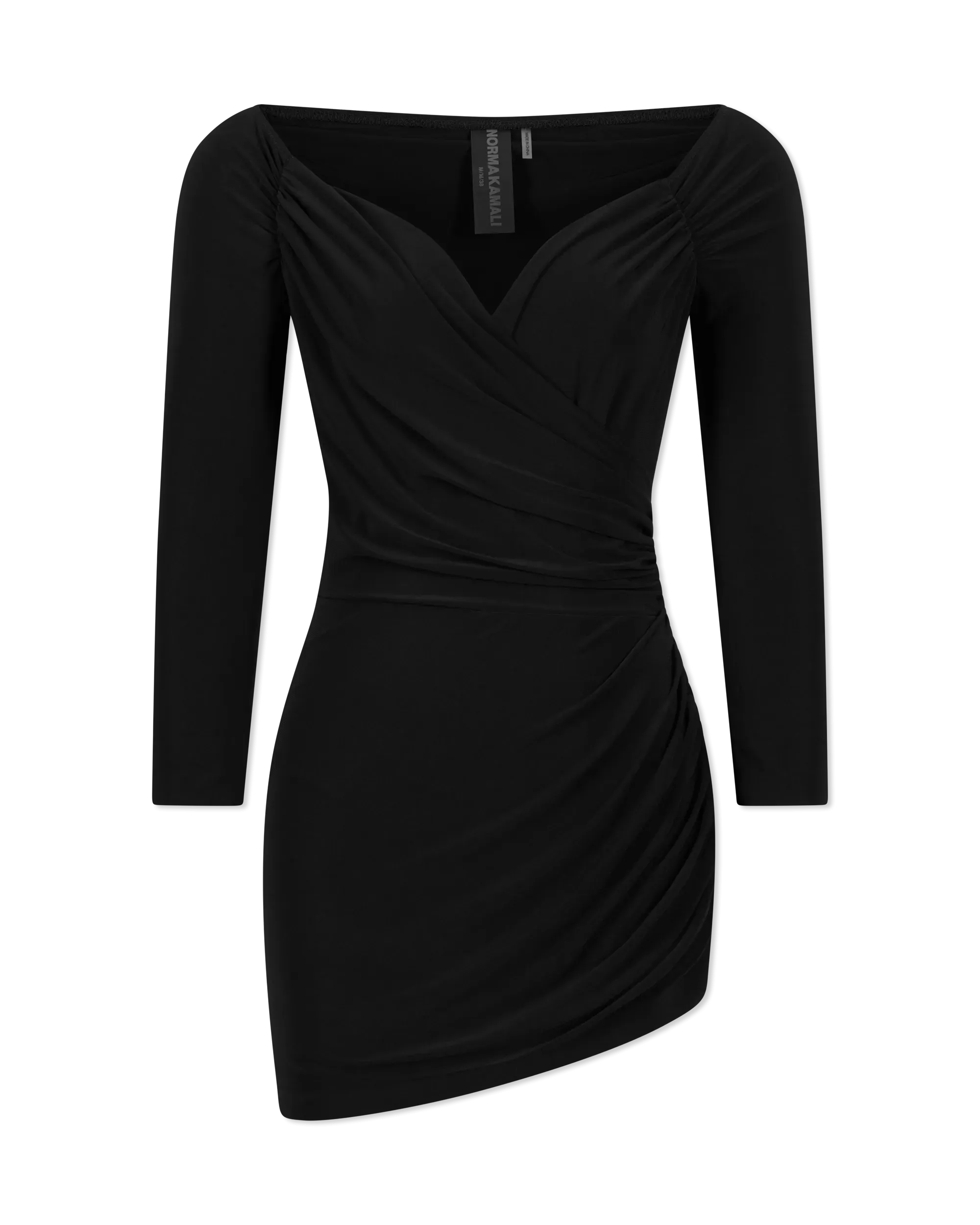 Off  Shoulder Side Drape Pickleball Mini Dress