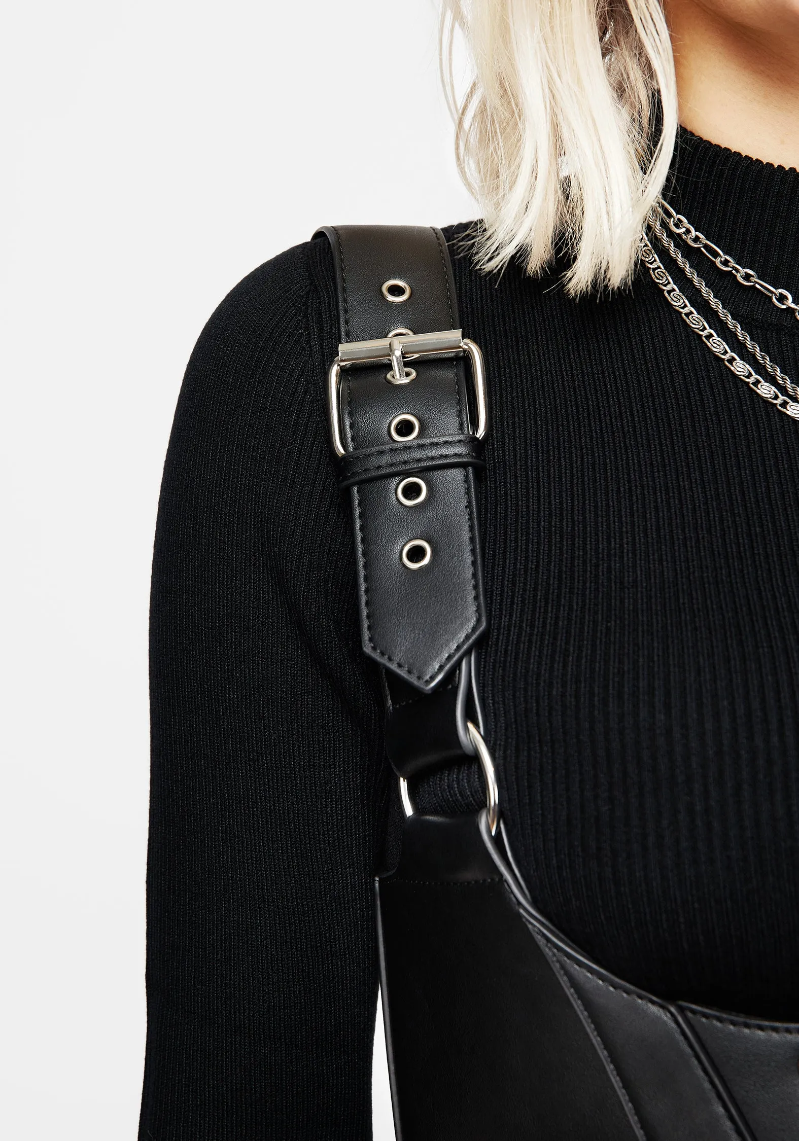 Polaire Lace Up Corset Harness