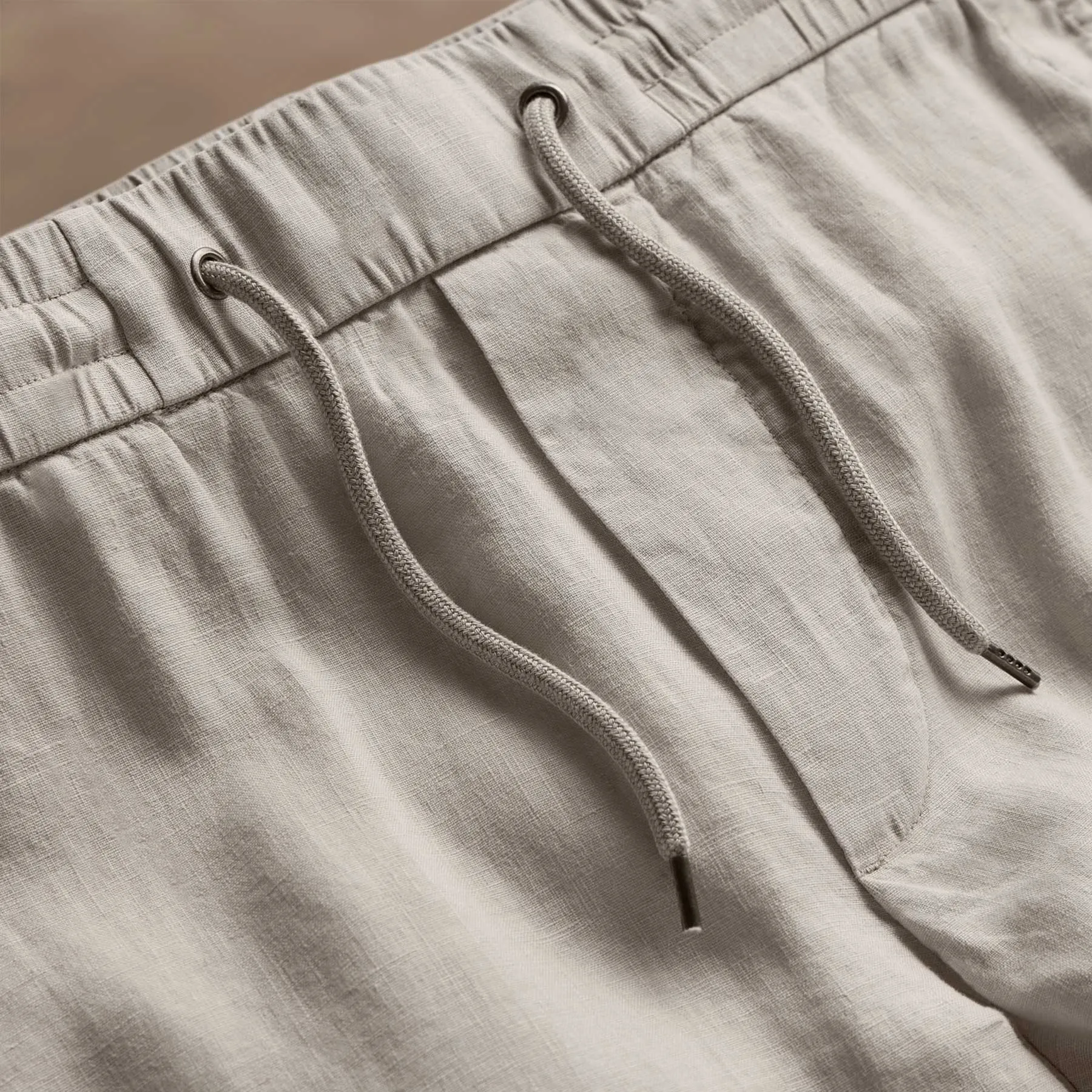 Relaxed Linen Pant - Salt Pigment