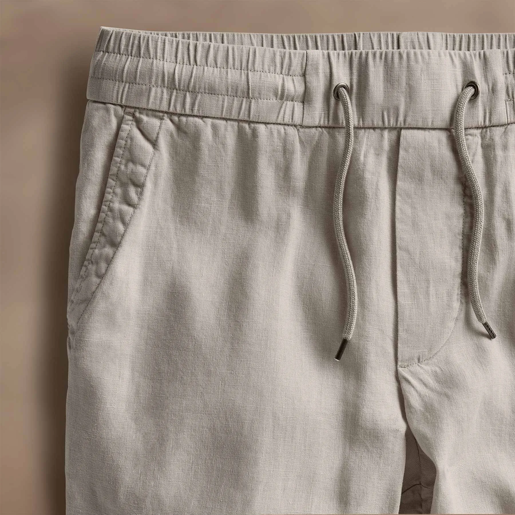 Relaxed Linen Pant - Salt Pigment
