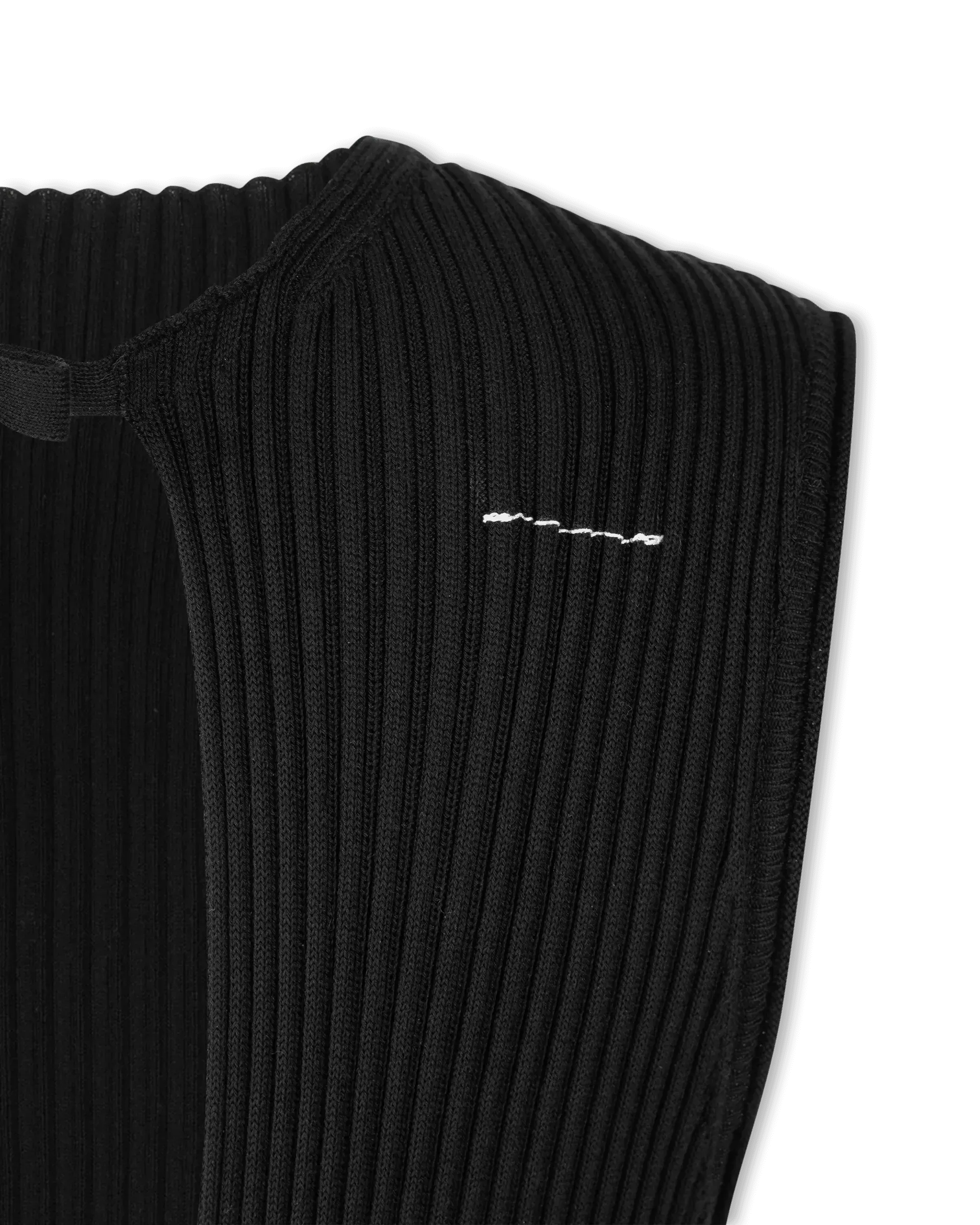 Ribbed Sleeveless Midi Dress