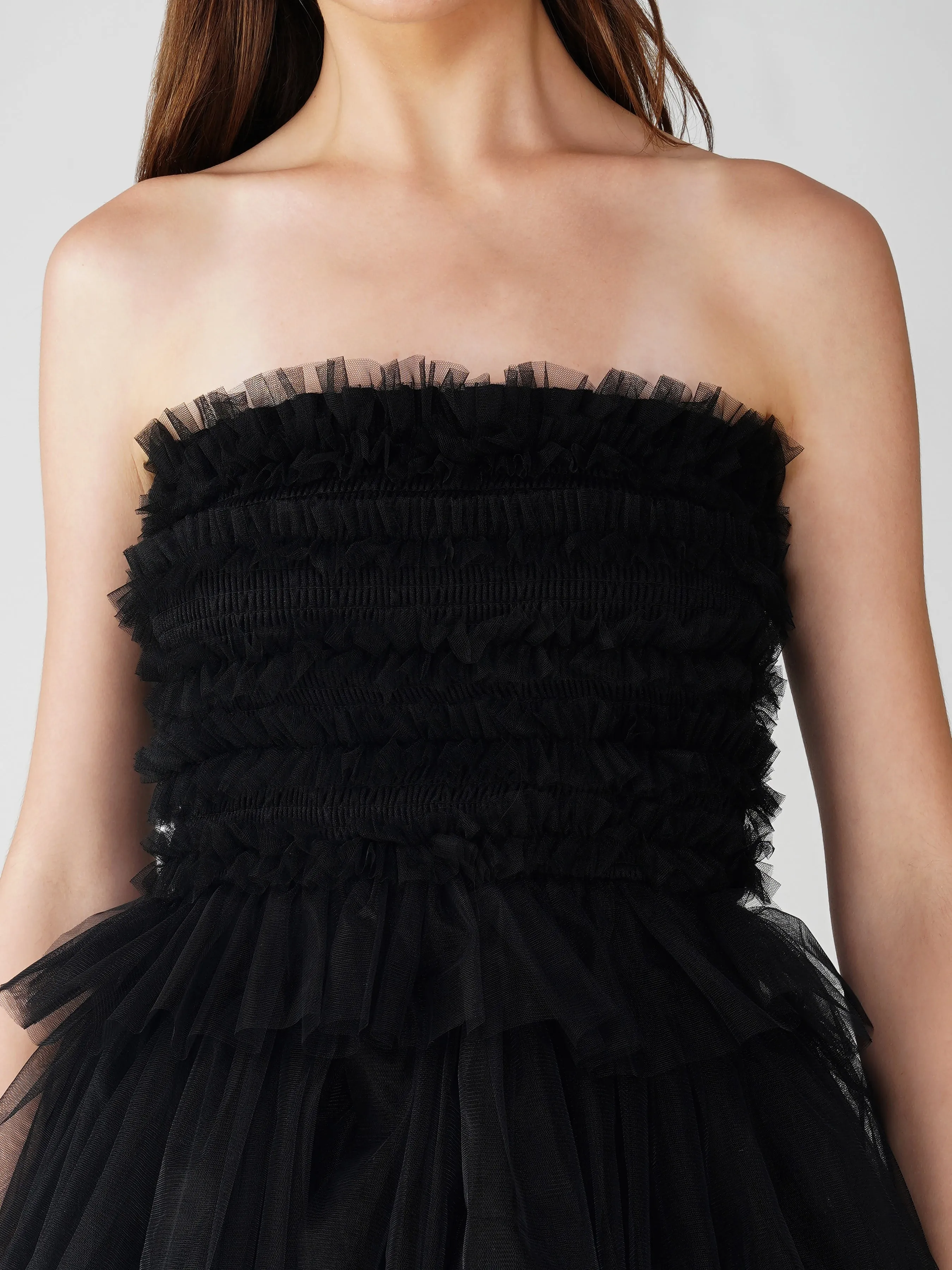 Ronda Mini Dress in Black