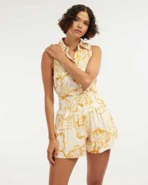 Rosemallow Pleated Short