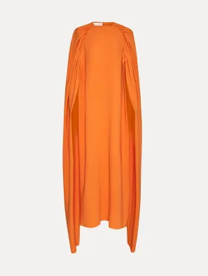Rushed Shoulder Georgette Caftan