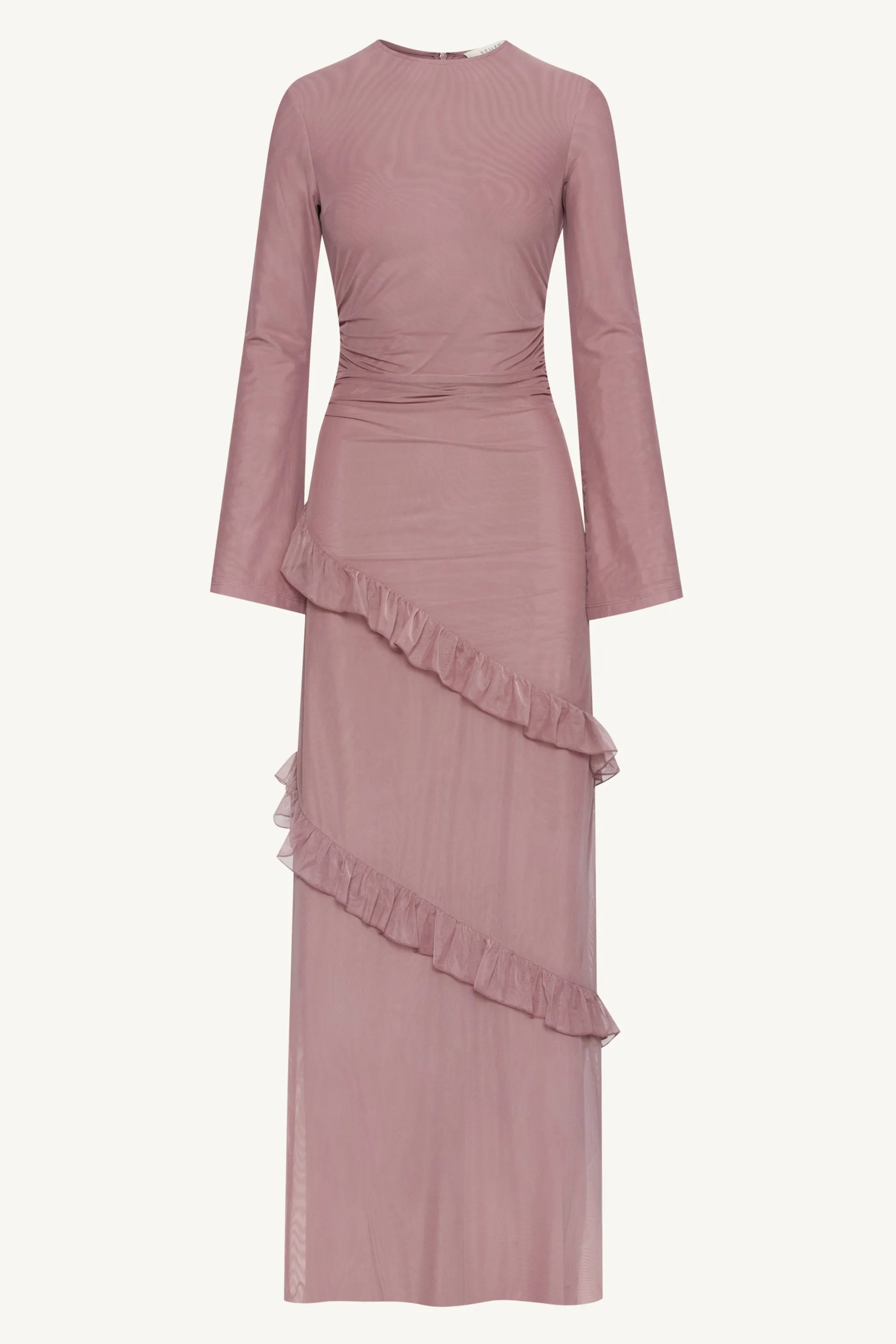 Sabrina Waterfall Maxi Dress - Twilight Mauve