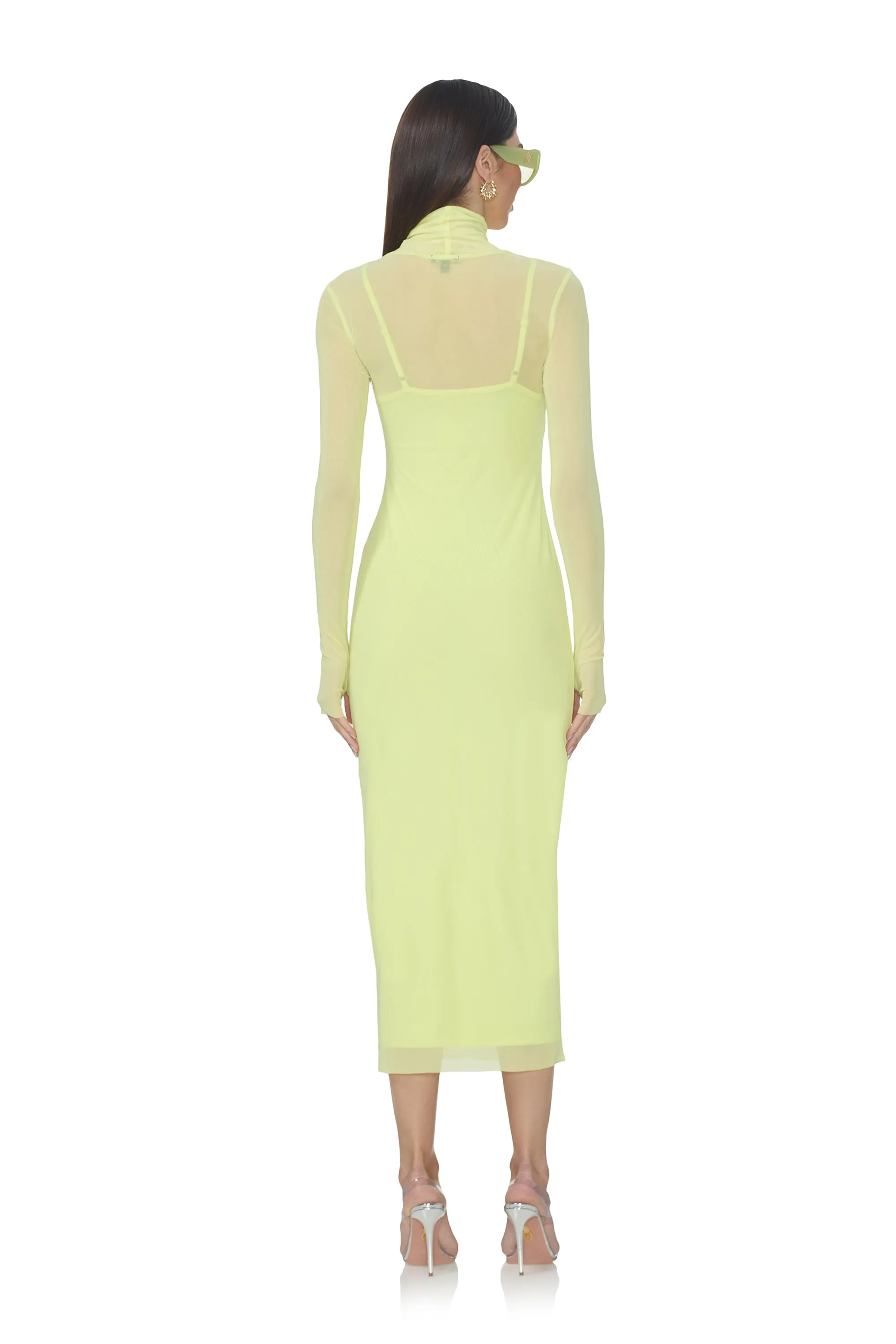 Shailene Dress - Sunny Lime