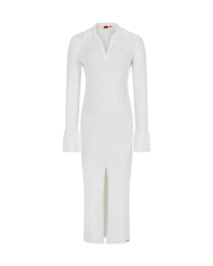 Sharren Knitted Polo Dress