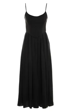 Silk Corset Dress