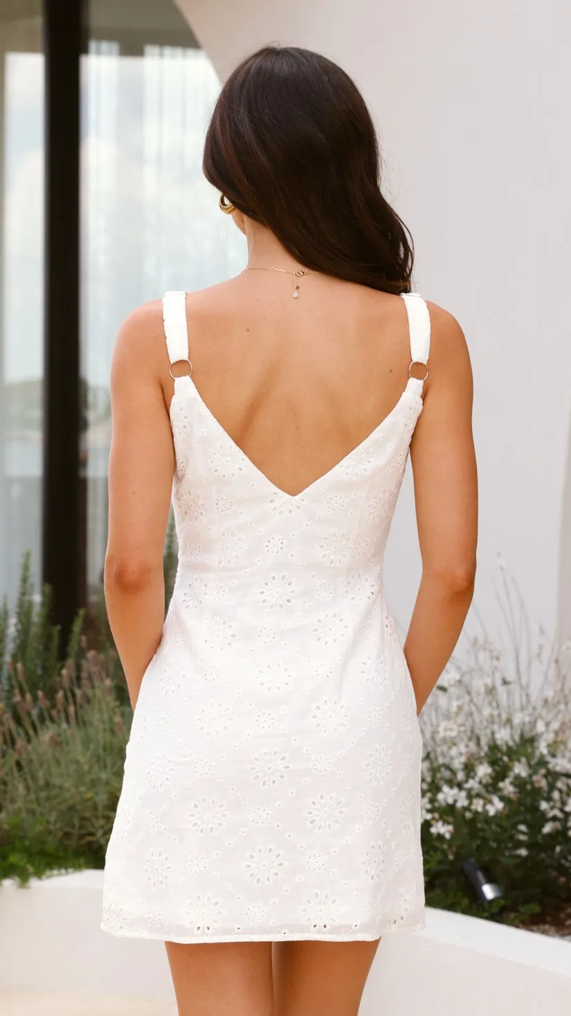 Tallulah Mini Dress - White