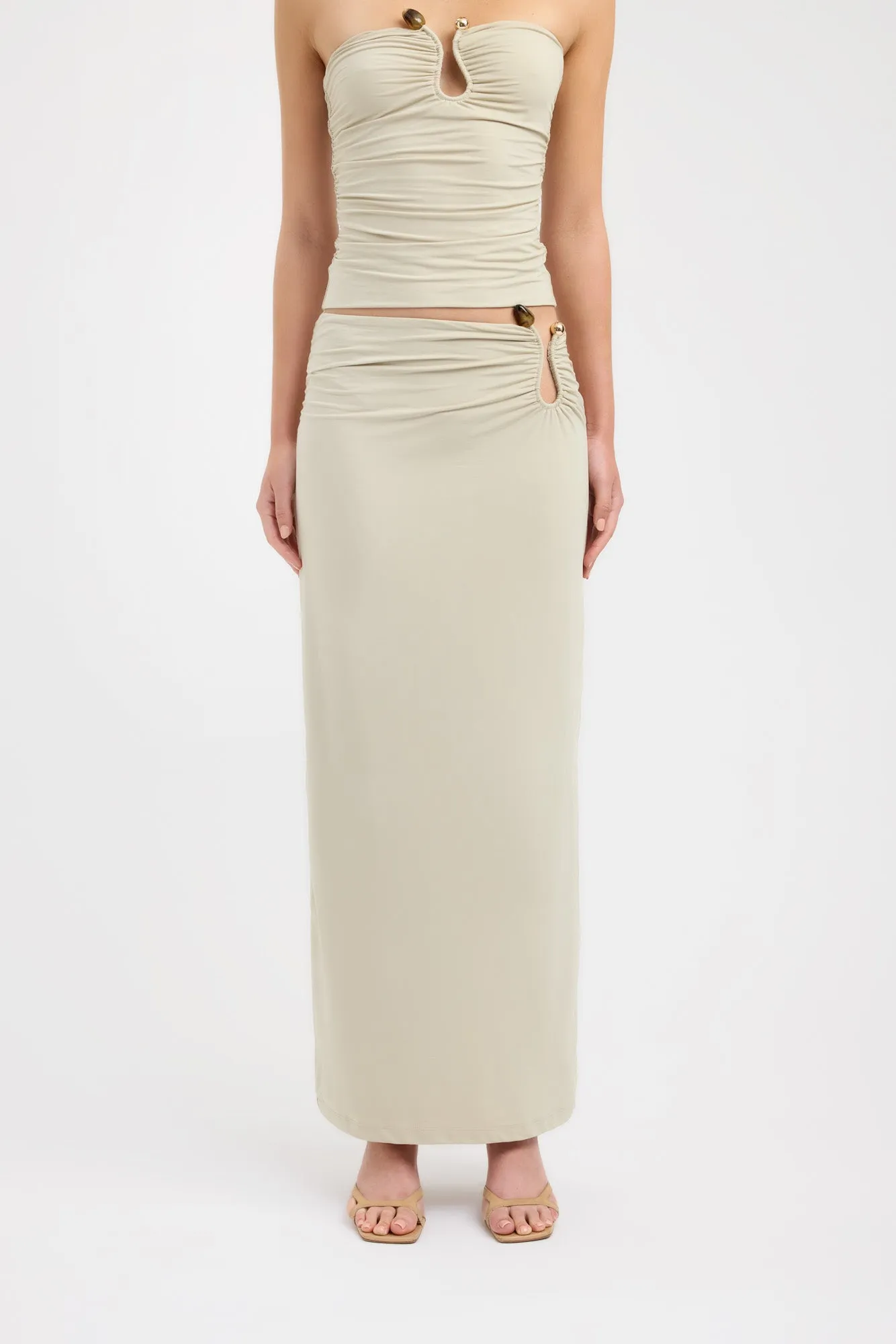 Tayla Trim Maxi Skirt