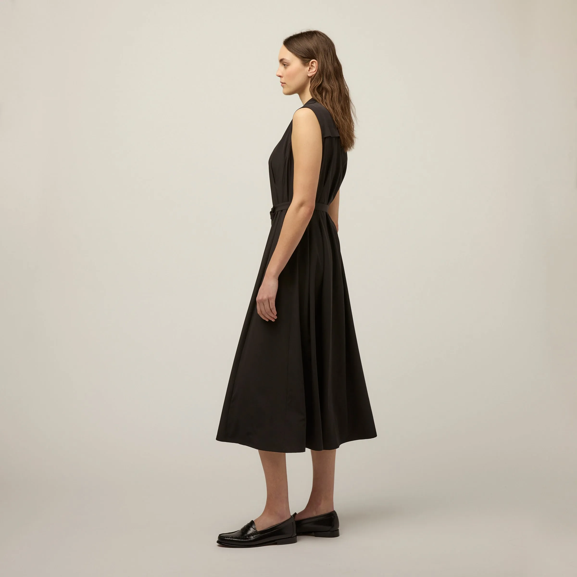 Tech Slk Maxi Dress