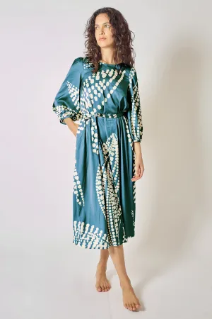 The Odes Revisited Willow Dress in Blue