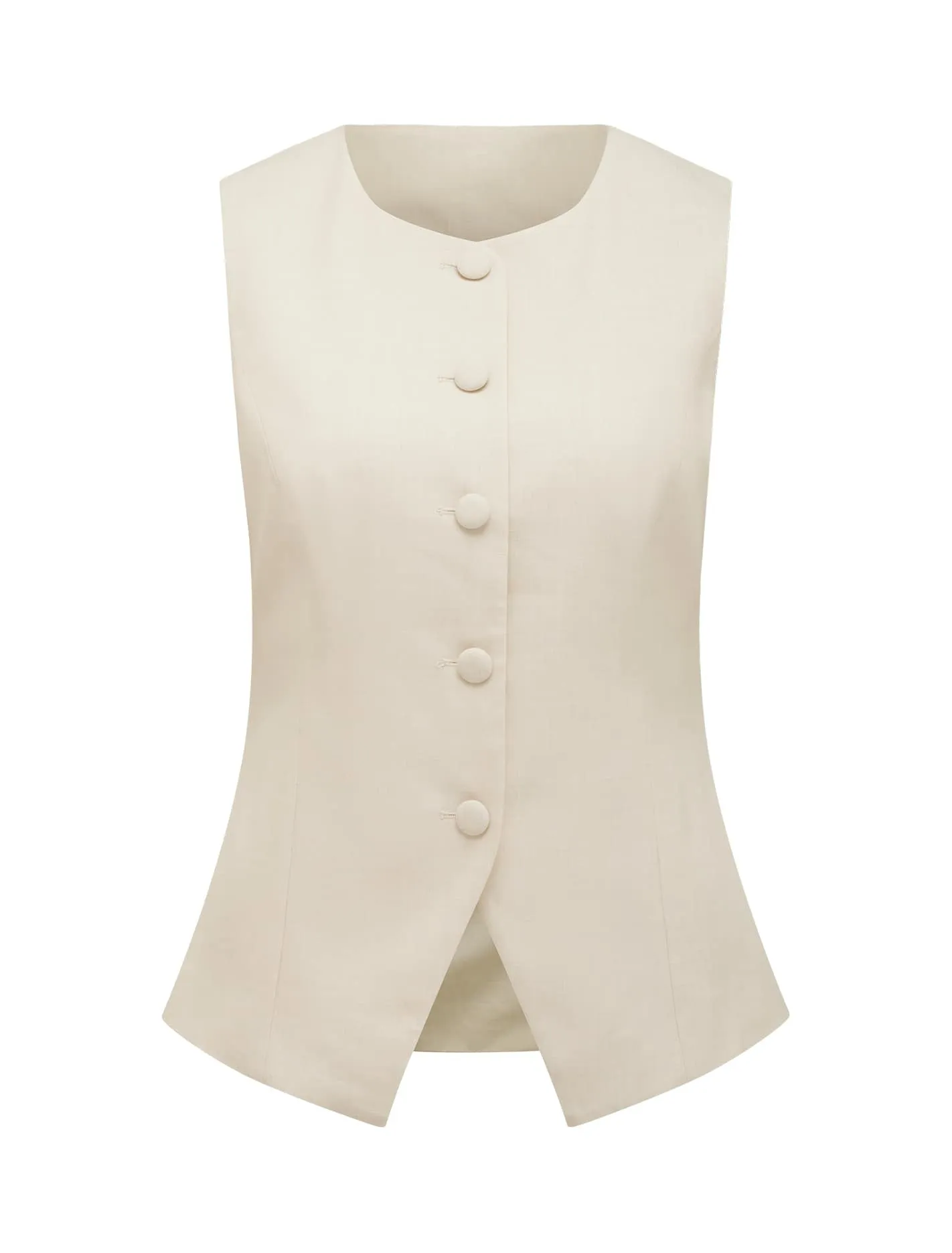 Valeria Petite High Neck Waistcoat