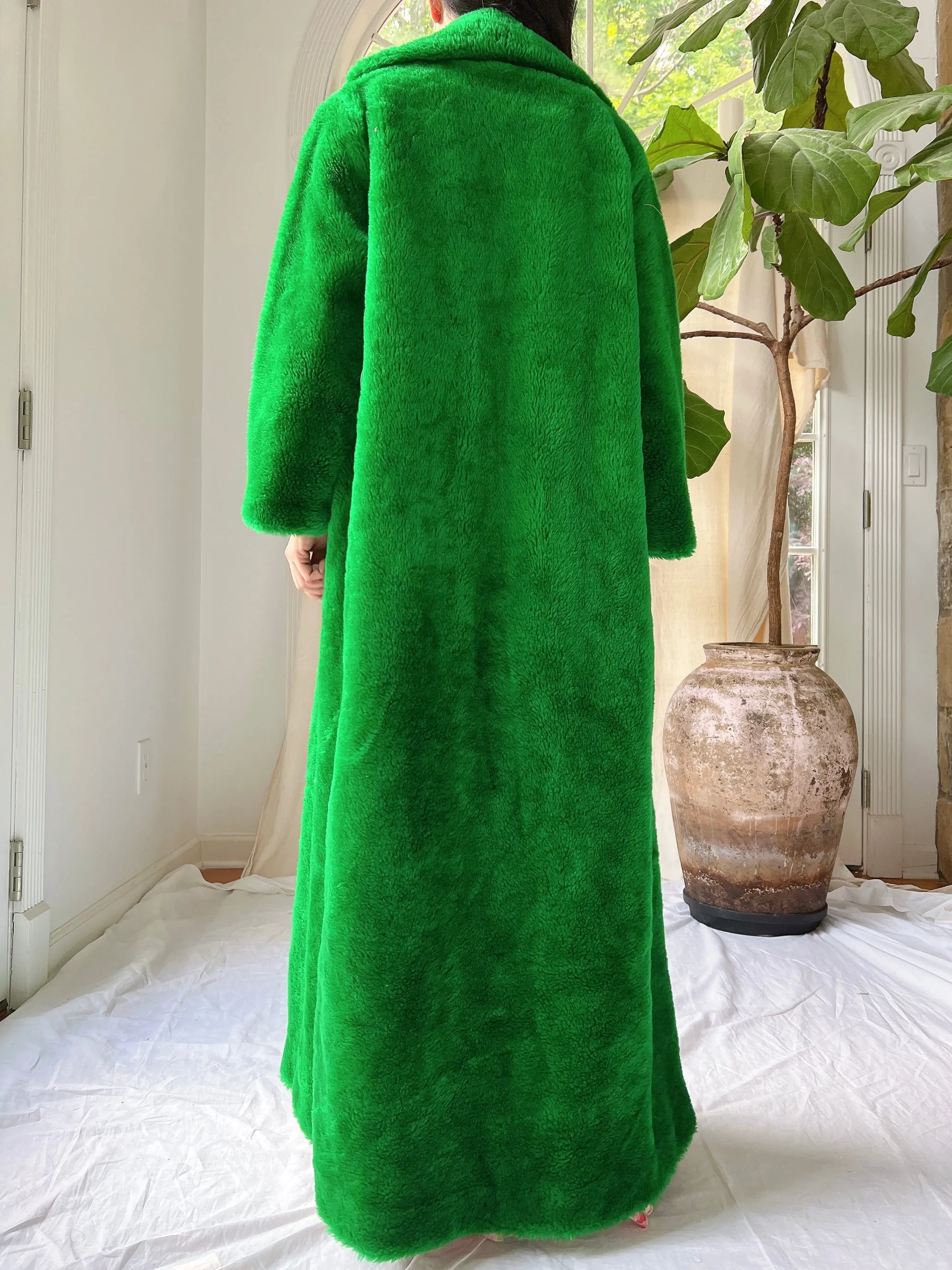 Vintage Silk Sequins Bias Cut Gown - M/L